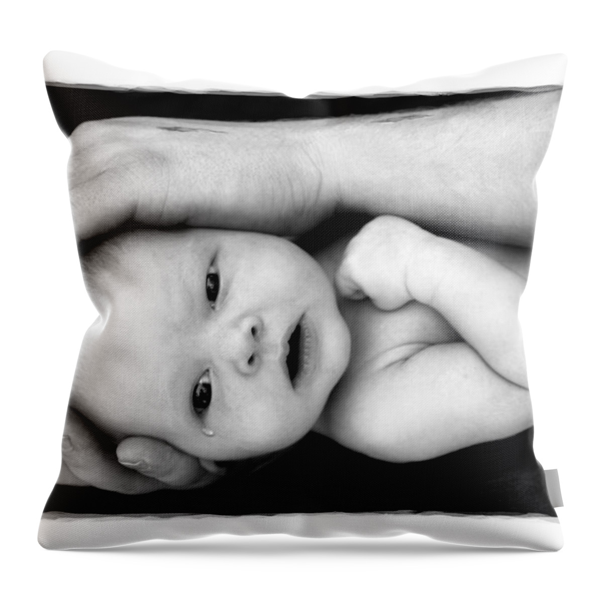 Miracle Throw Pillow featuring the photograph Miracle by Helen Thomas Robson