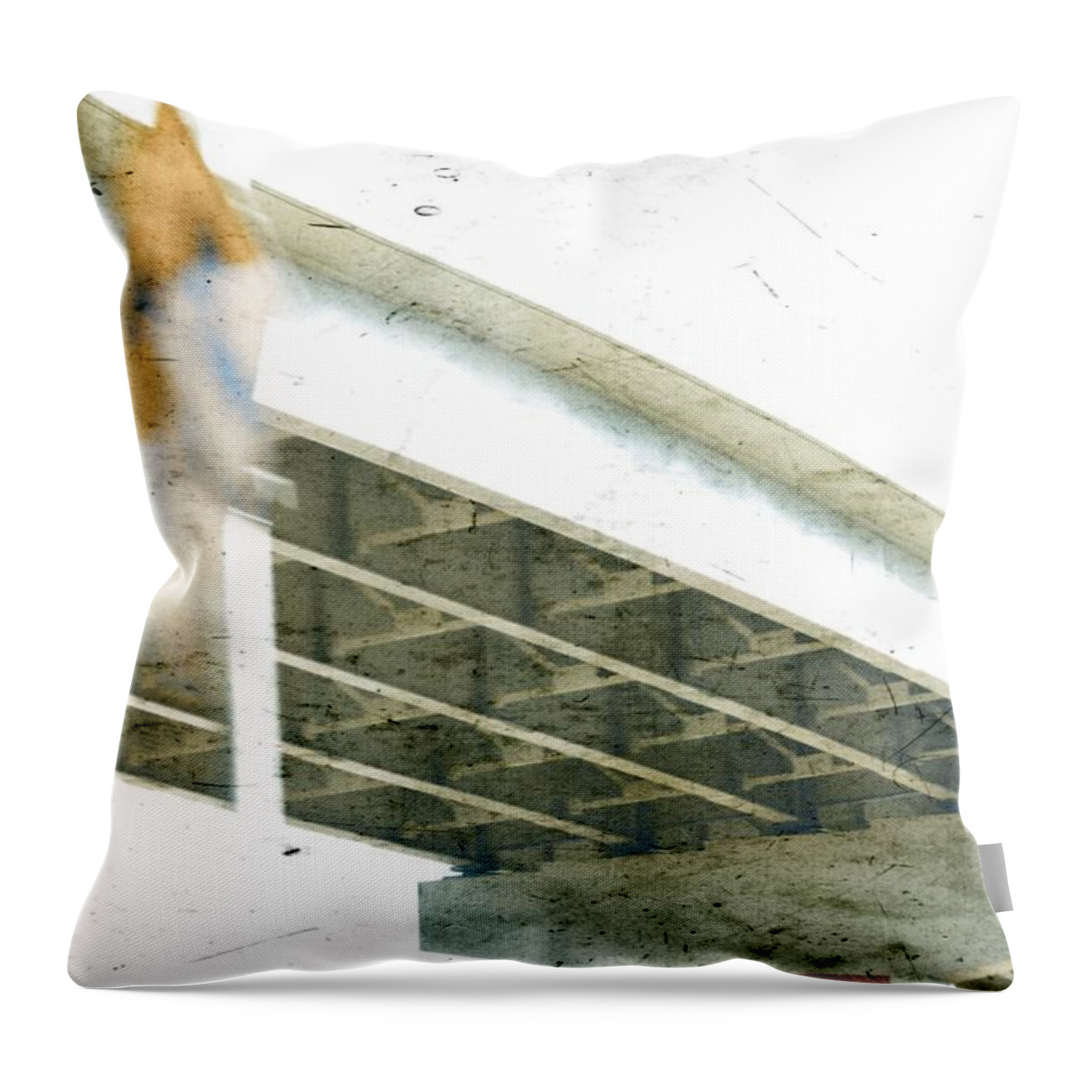 Road Throw Pillow featuring the photograph Misdirect by Mark Ross