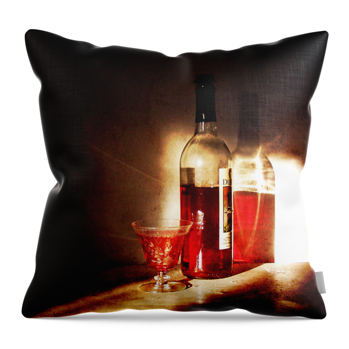 still Life Throw Pillow featuring the photograph Morning and Night by Deborah Smith