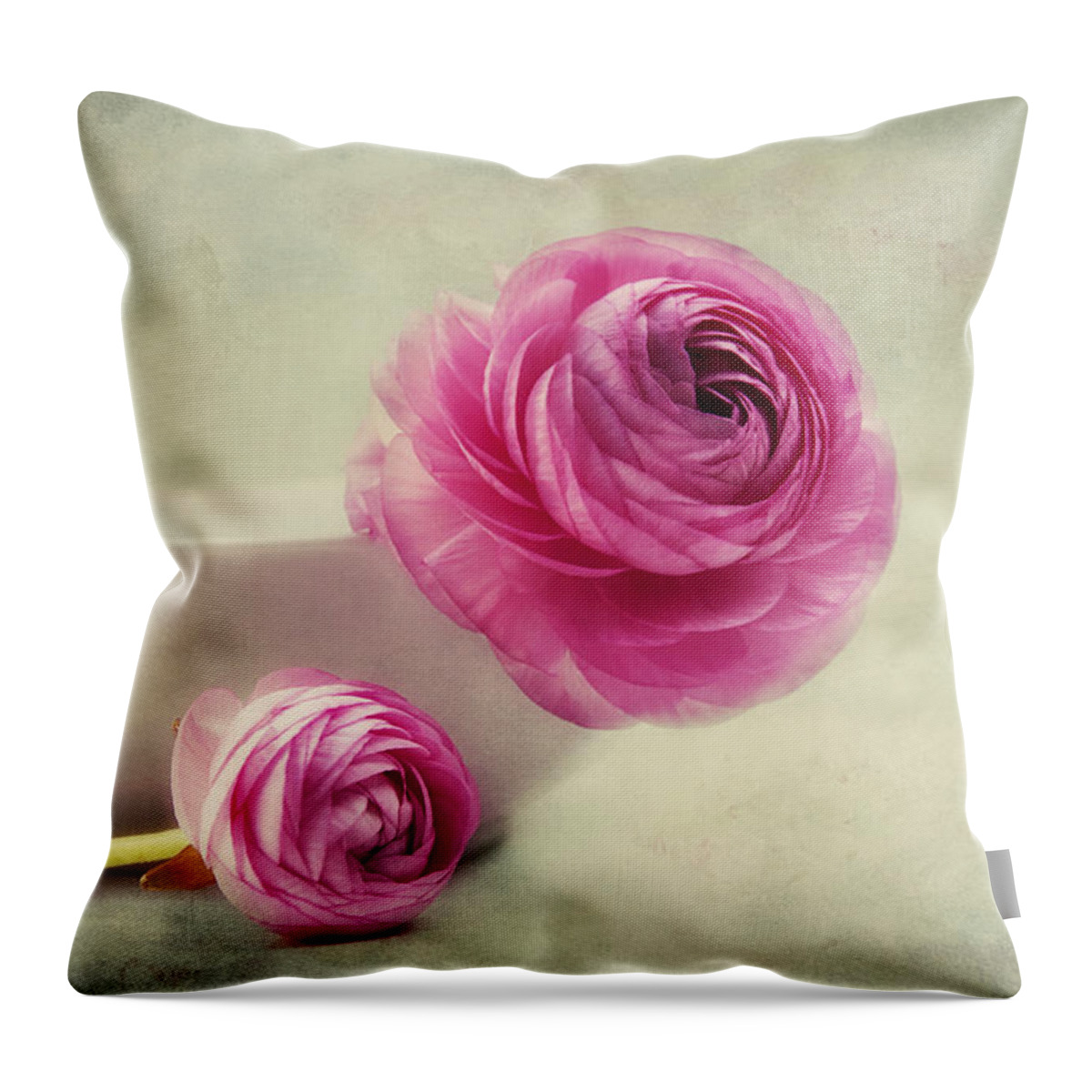 Still Life Throw Pillow featuring the photograph Mother And Daughter by Claudia Moeckel