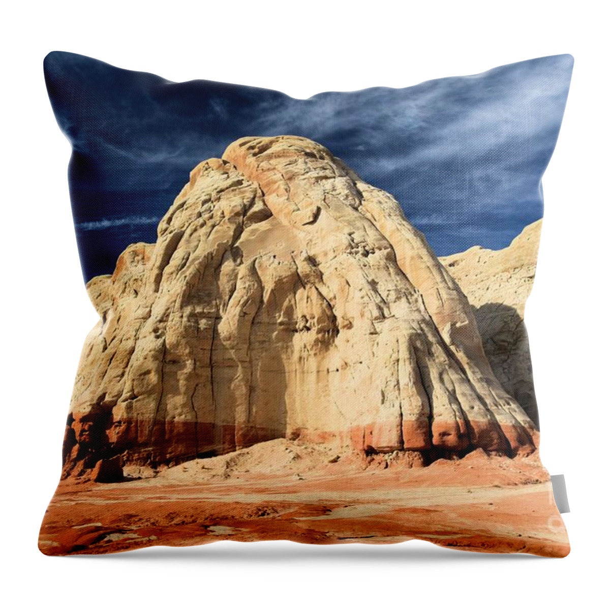 Toadstools Throw Pillow featuring the photograph Multi-Colored Mound by Adam Jewell
