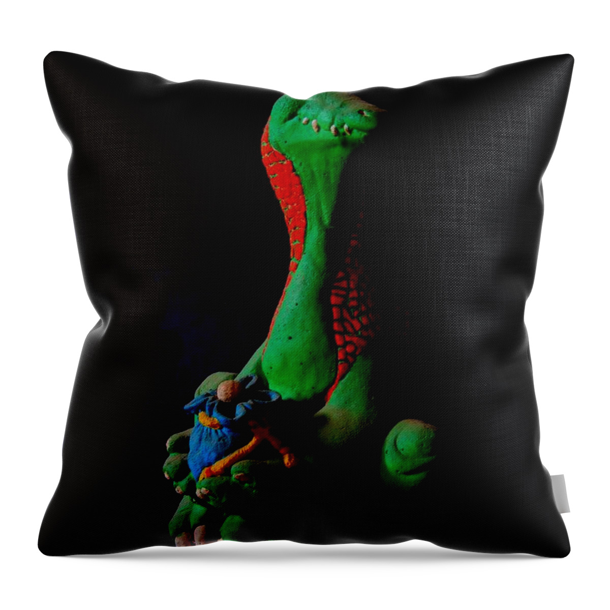 Murgatroyd Throw Pillow featuring the photograph Murgatroyd 4 by Mark Blauhoefer