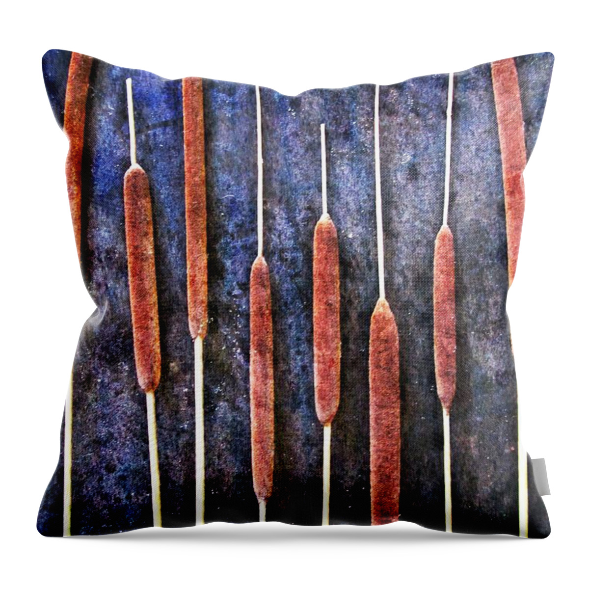 Nature Throw Pillow featuring the digital art Nature Abstract 26 by Maria Huntley