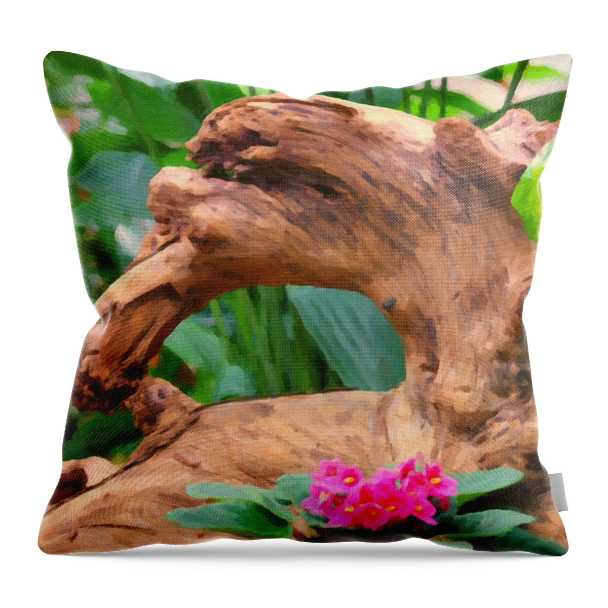 Country Throw Pillow featuring the photograph Nature Made by M Three Photos