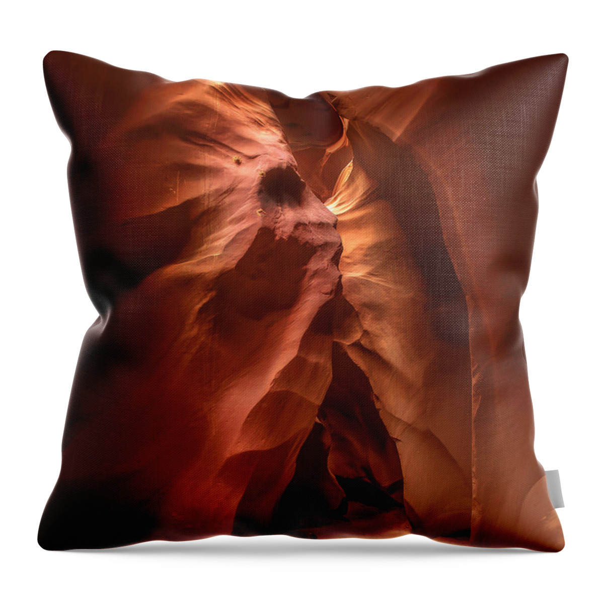 Arizona Throw Pillow featuring the photograph Navajo Canyon Chief by Marco Crupi