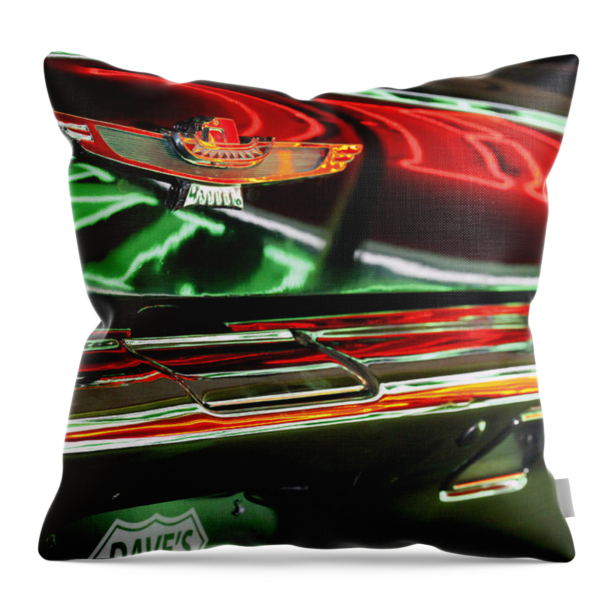 Neon Throw Pillow featuring the photograph Neon Reflections by Shoal Hollingsworth