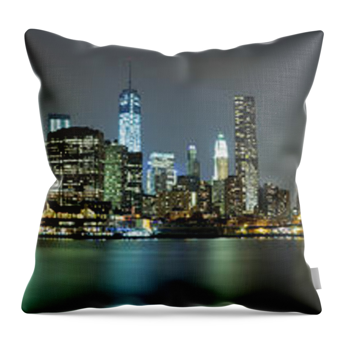 City Throw Pillow featuring the photograph Never Forget by Rick Berk