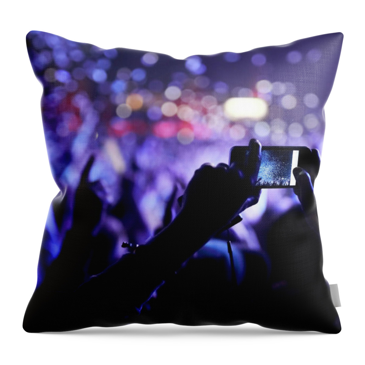 Event Throw Pillow featuring the photograph Never Forget This Moment by Peopleimages