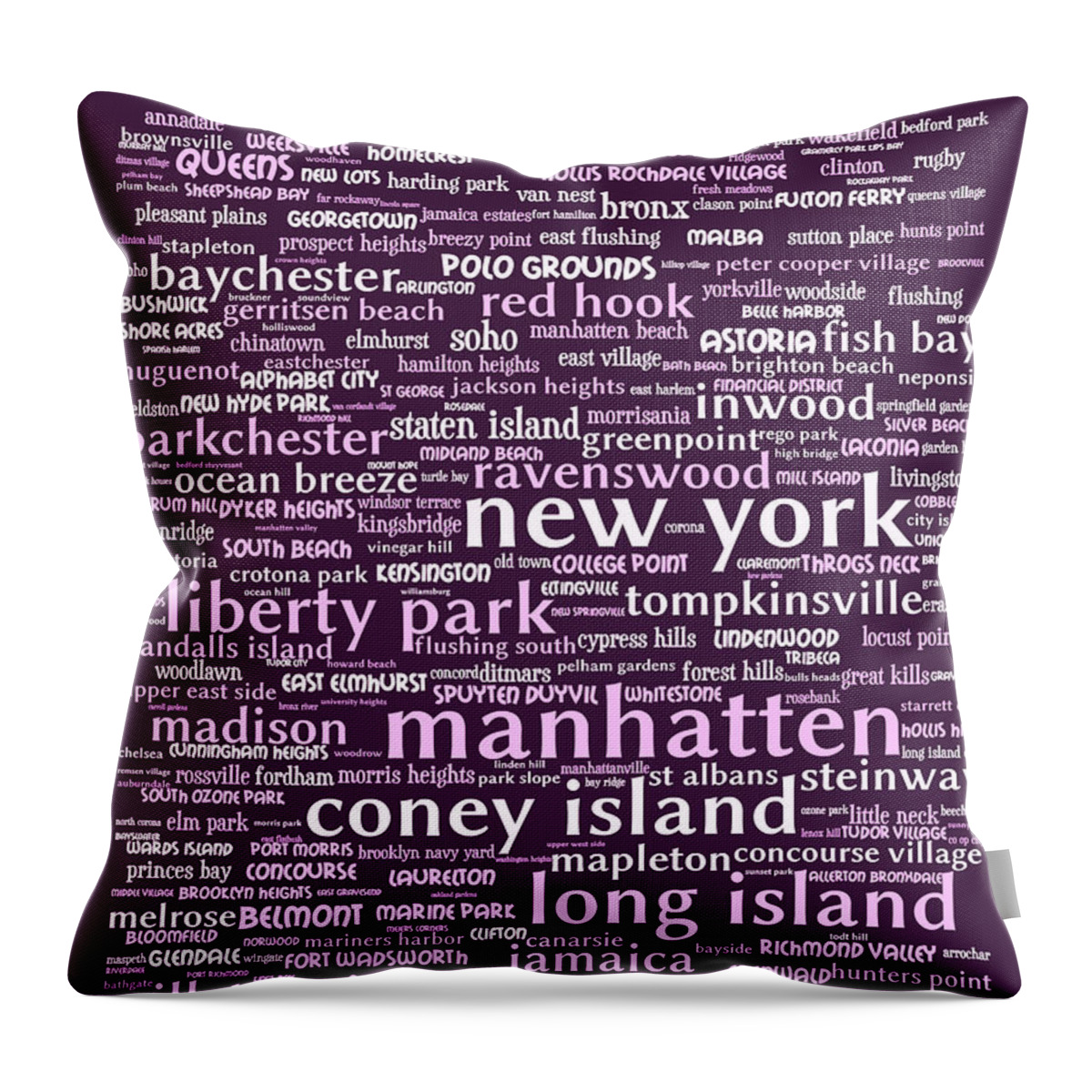 Newyork Throw Pillow featuring the digital art New York 20130709bwma by Wingsdomain Art and Photography