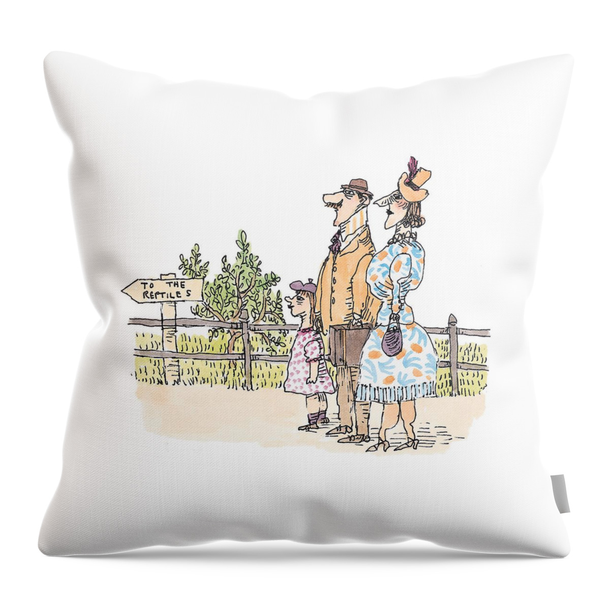 New Yorker April 12th, 1999 Throw Pillow