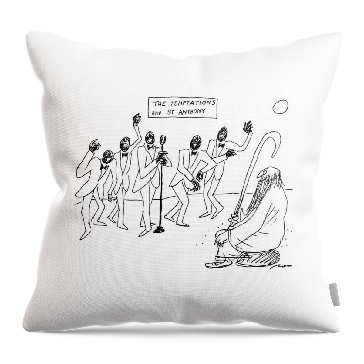 New Yorker August 26th, 1996 Throw Pillow