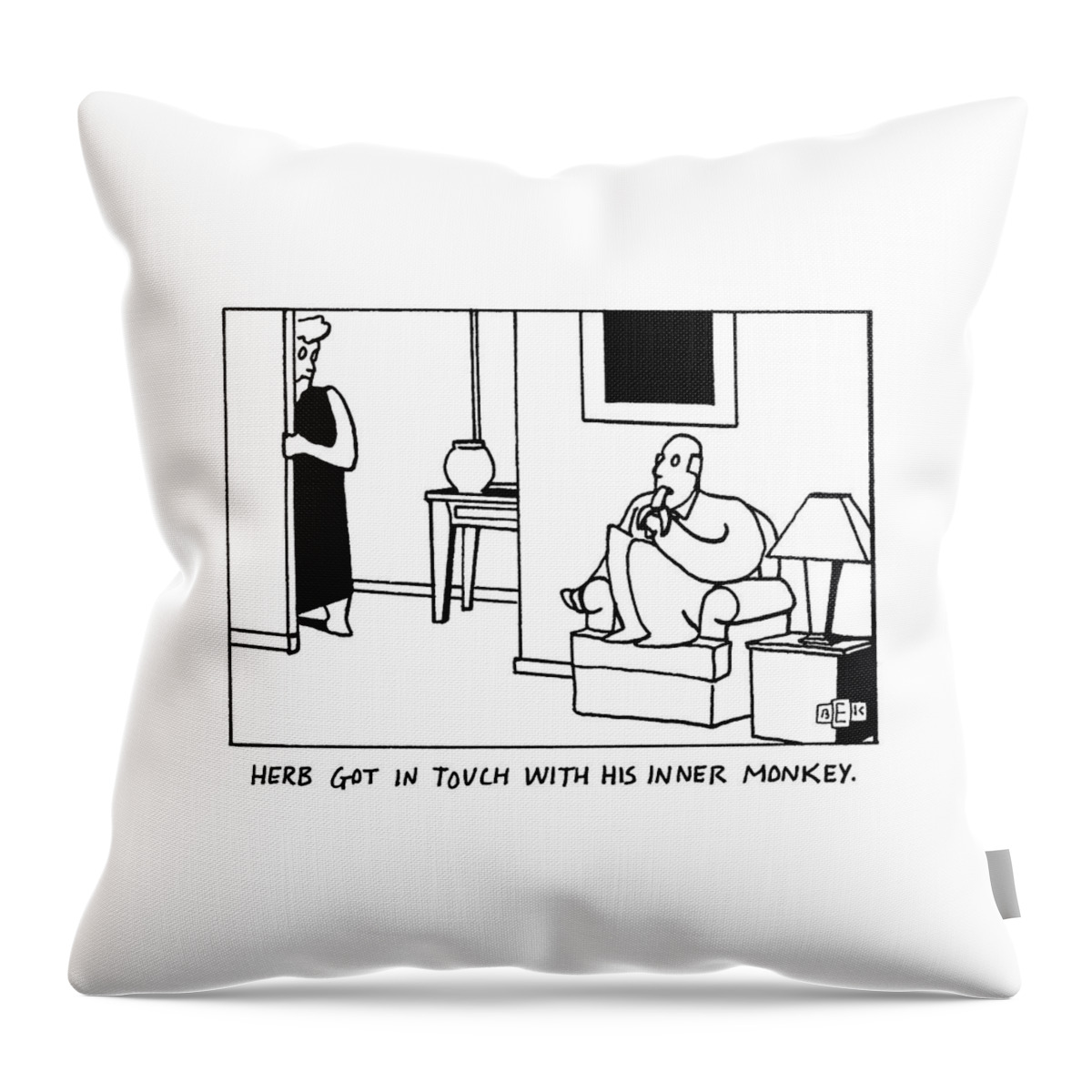 New Yorker February 3rd, 1992 Throw Pillow
