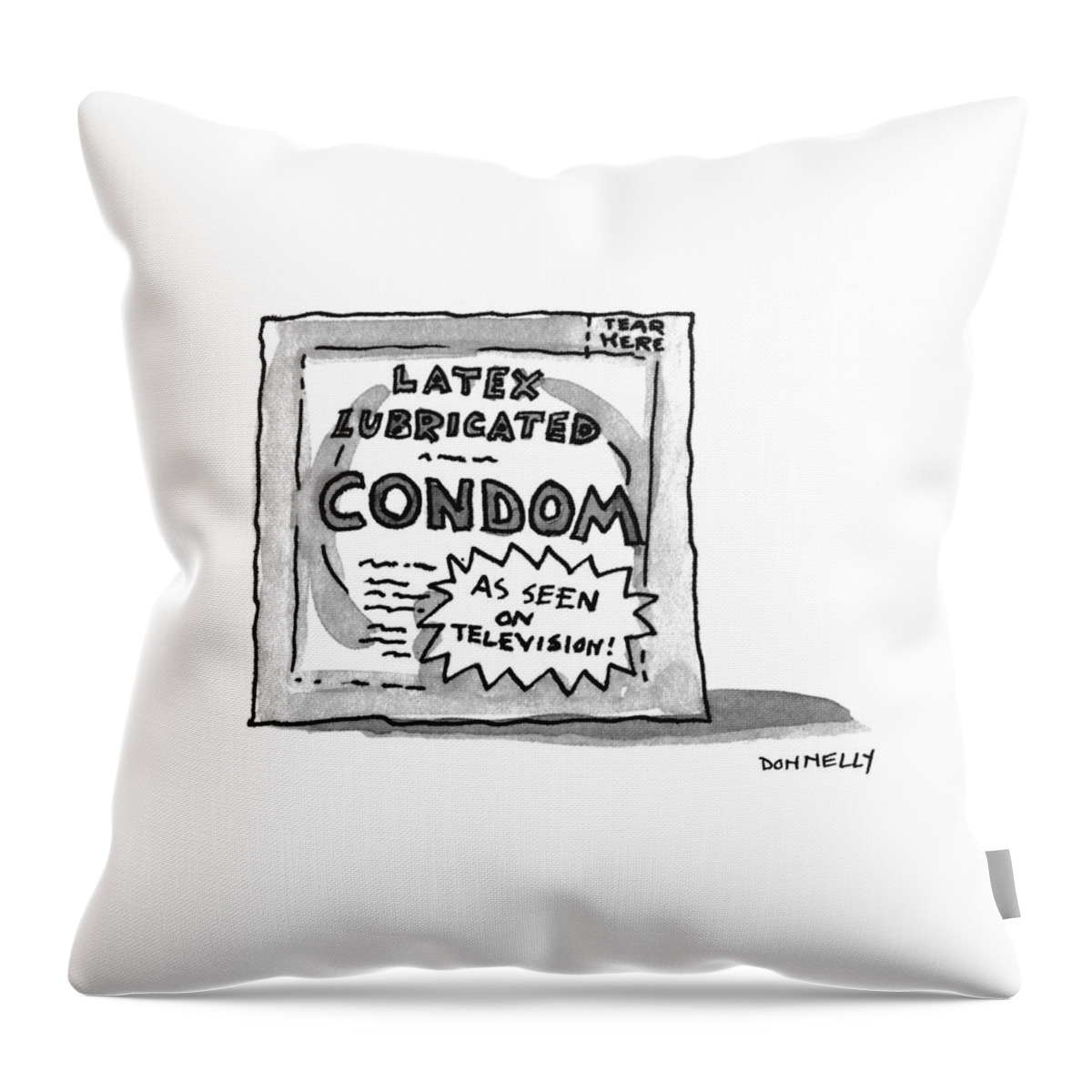 New Yorker January 24th, 1994 Throw Pillow