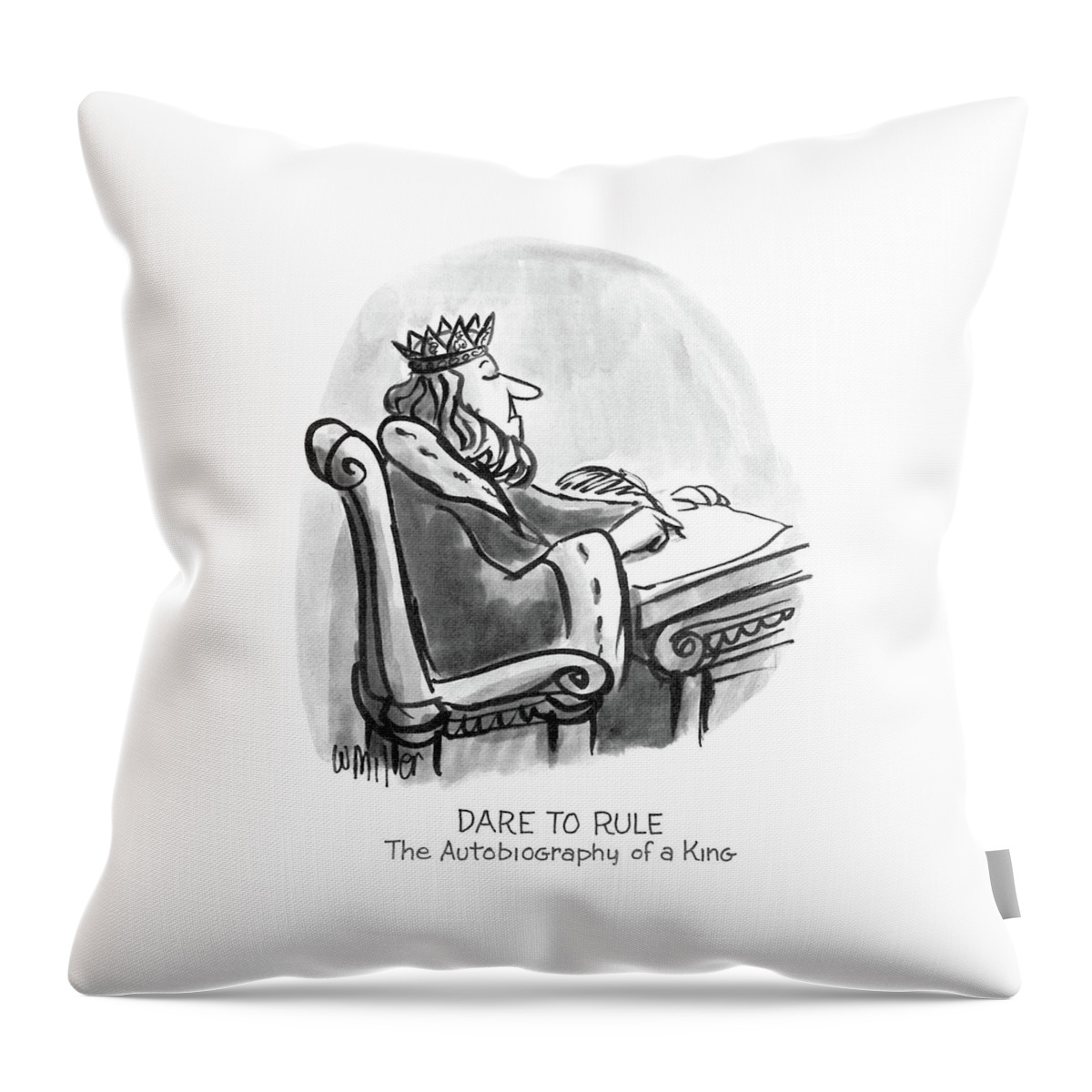 New Yorker January 27th, 1986 Throw Pillow