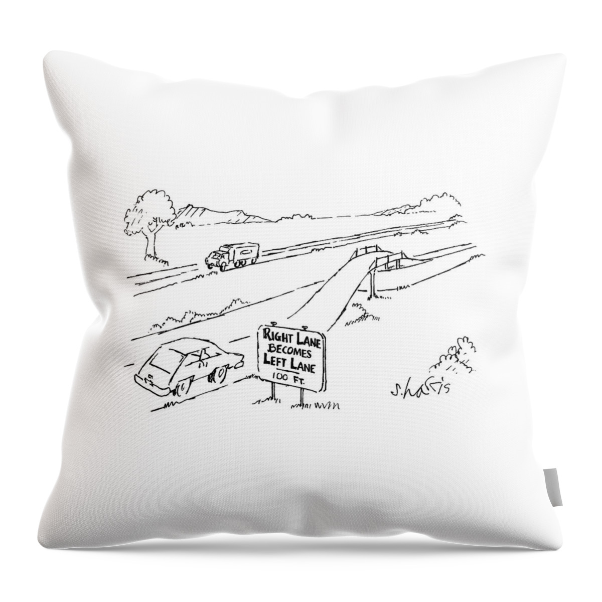 New Yorker July 18th, 1988 Throw Pillow