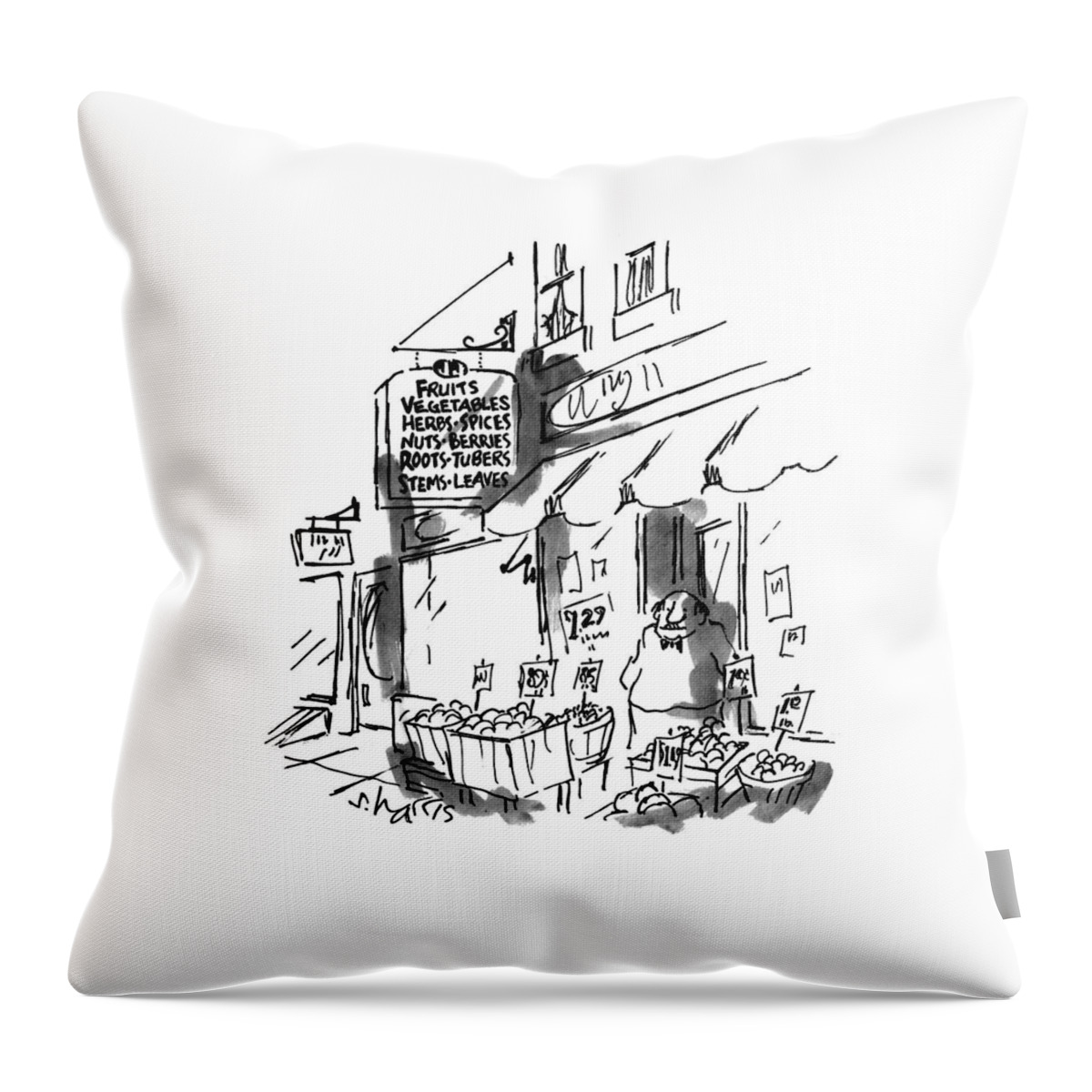 New Yorker July 18th, 1994 Throw Pillow