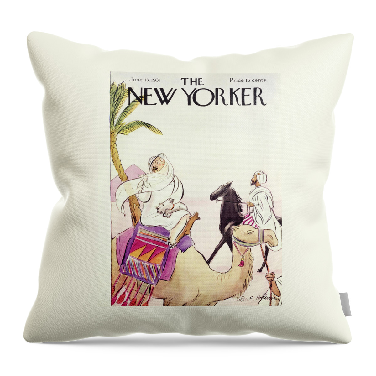 New Yorker June 13 1931 Throw Pillow