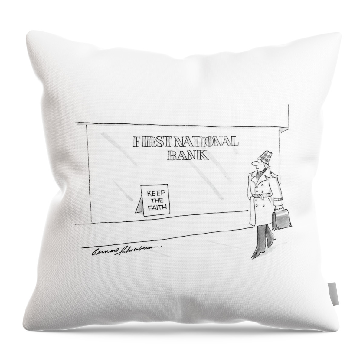 New Yorker March 3rd, 1986 Throw Pillow