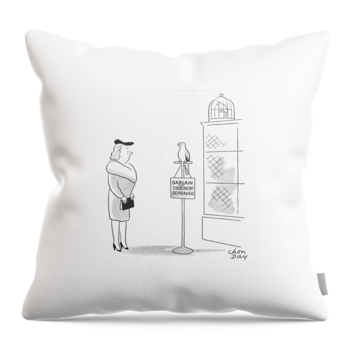 New Yorker May 1st, 1943 Throw Pillow