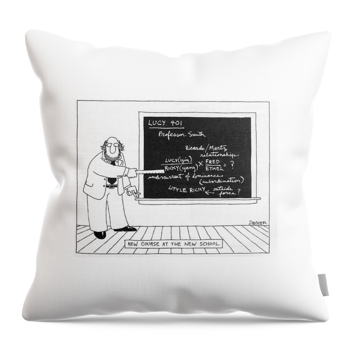New Yorker October 10th, 1977 Throw Pillow