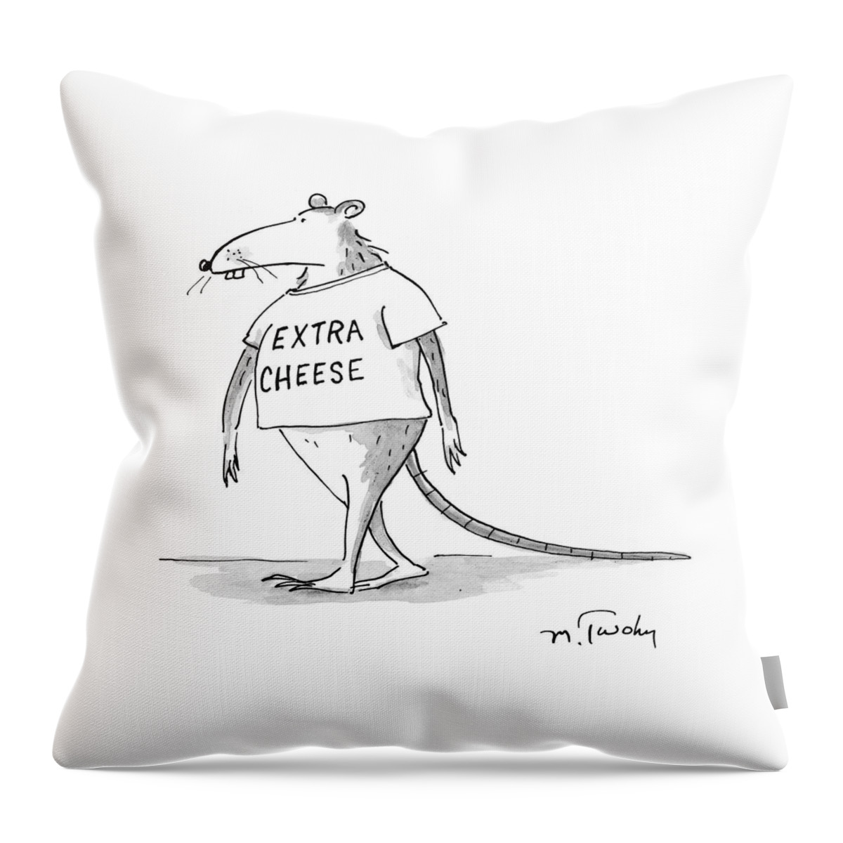 New Yorker October 13th, 1997 Throw Pillow