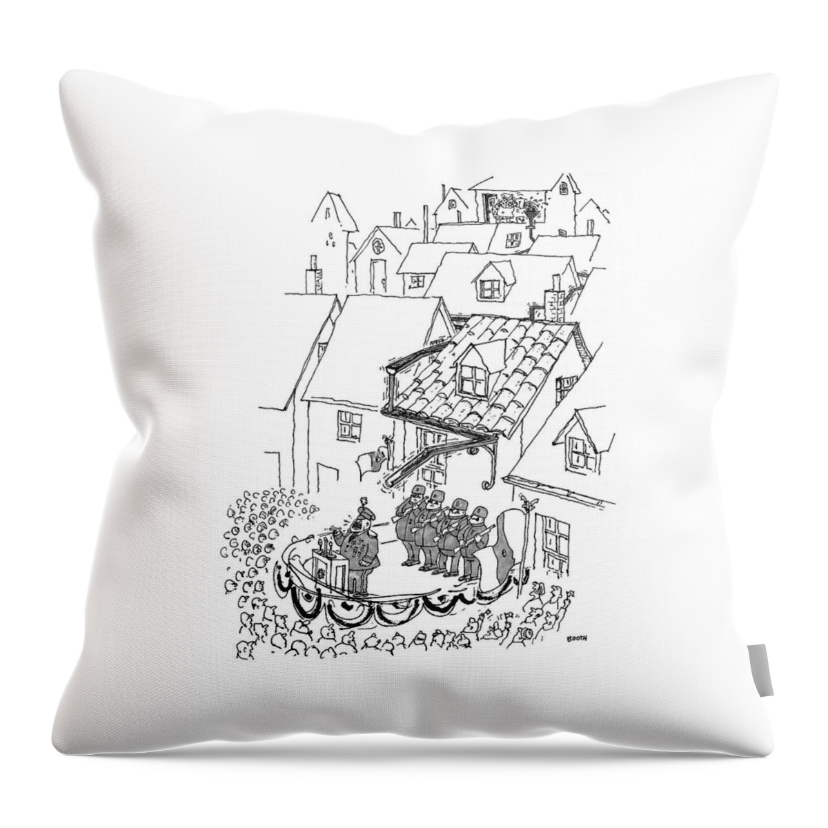 New Yorker October 18th, 1999 Throw Pillow