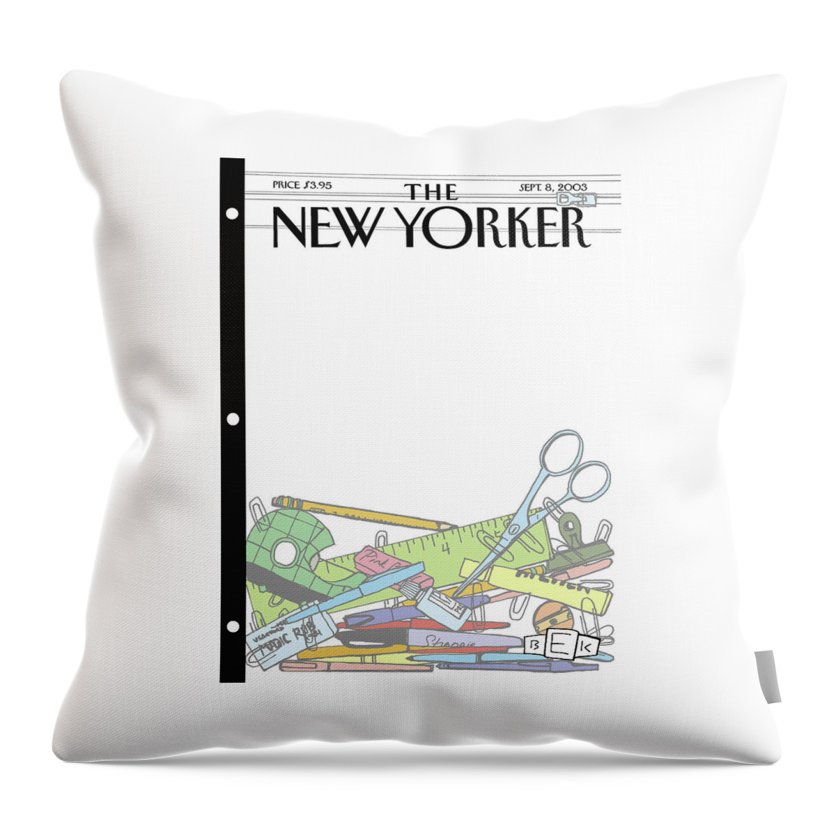 In The Bag Throw Pillow