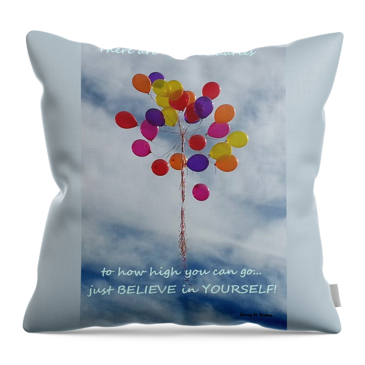 No Boundaries Throw Pillow featuring the photograph No Boundaries by Emmy Marie Vickers