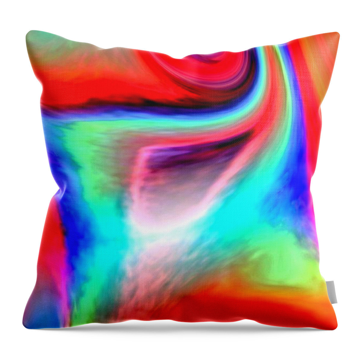 3d Throw Pillow featuring the photograph No Expectations by Nick David