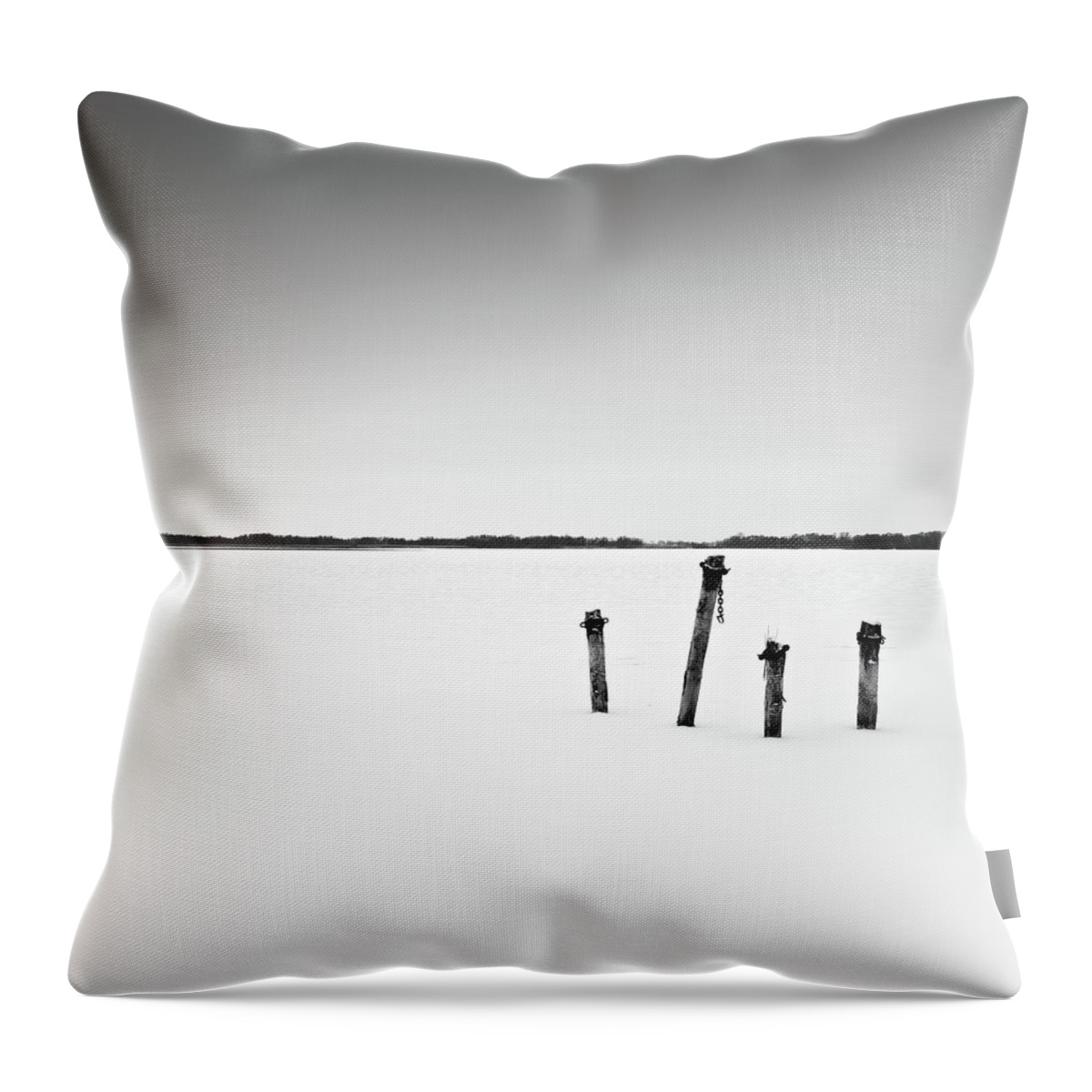 Empty Throw Pillow featuring the photograph Nothingness by April30