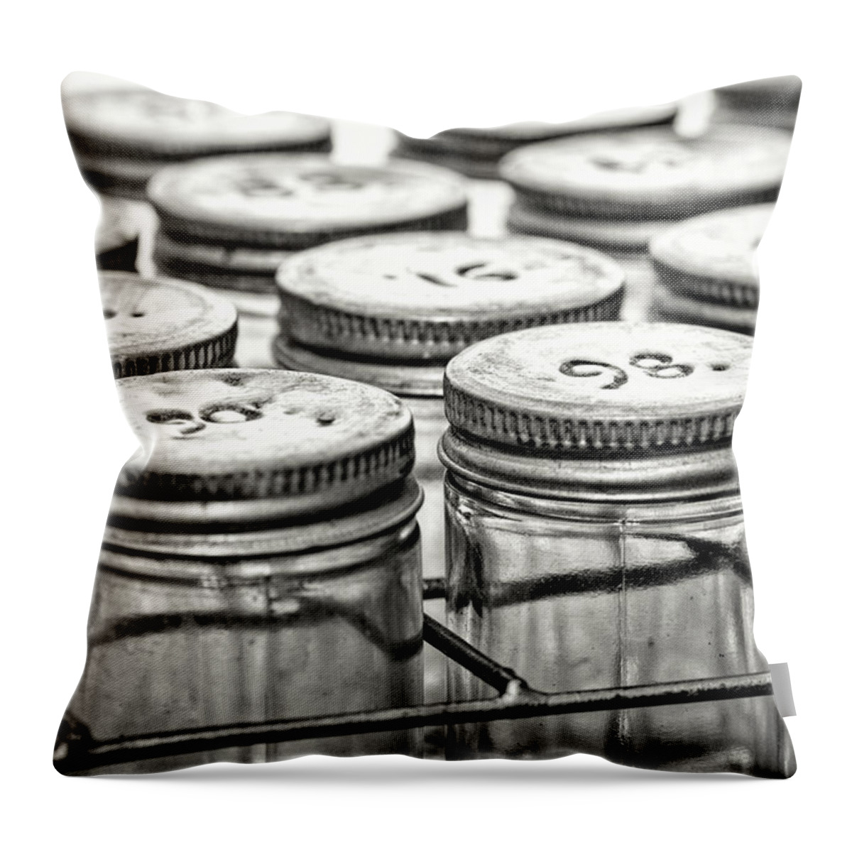 98 Throw Pillow featuring the photograph Number Ninety-Eight by Jon Woodhams