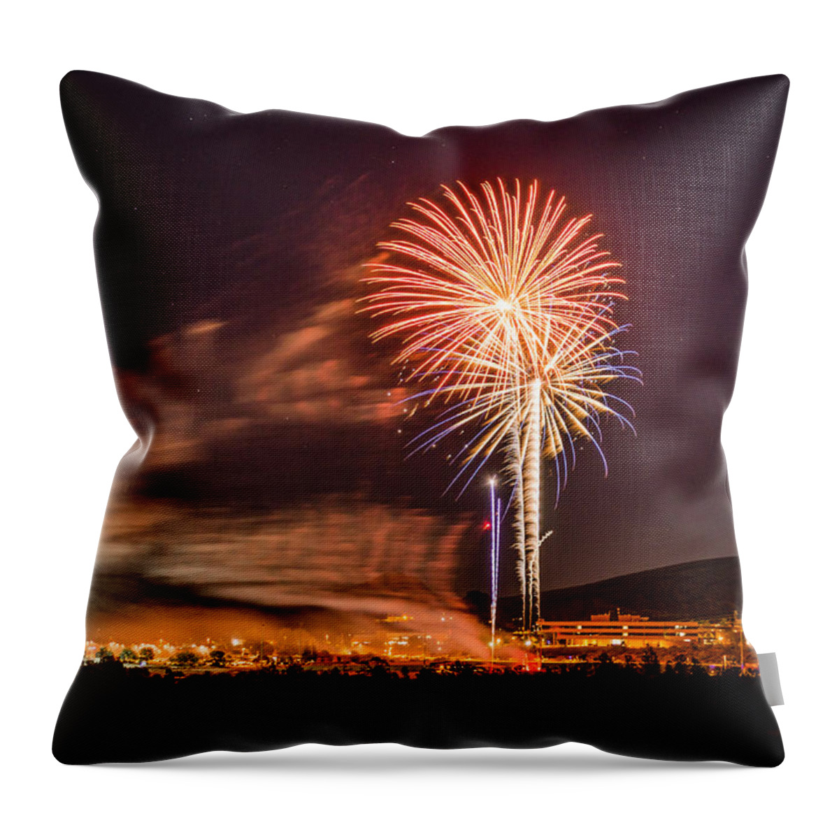 Alan Marlowe Throw Pillow featuring the photograph Octoberwest 2014-73 by Alan Marlowe