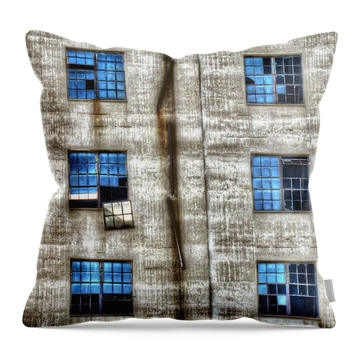 Old Throw Pillow featuring the photograph Old and Worn by Cindy Haggerty