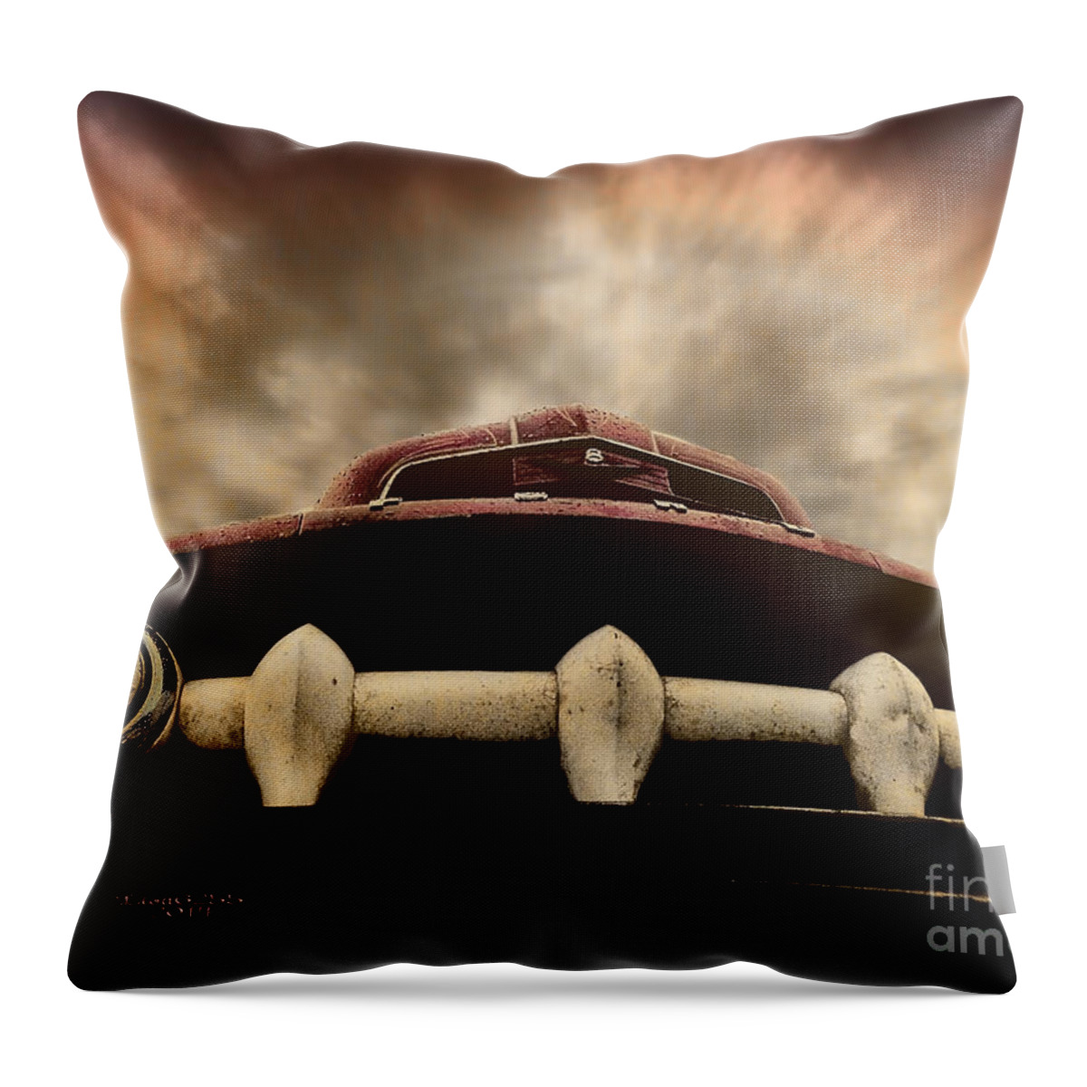 Photoshop Throw Pillow featuring the photograph Old Ford Pickup Truck by Melissa Messick