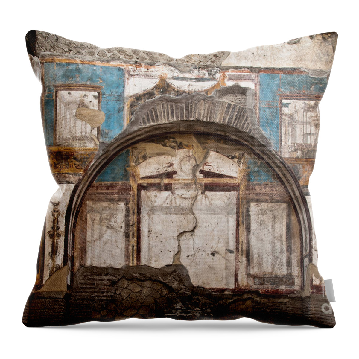 Herculaneum Throw Pillow featuring the photograph Old Glory by Marion Galt