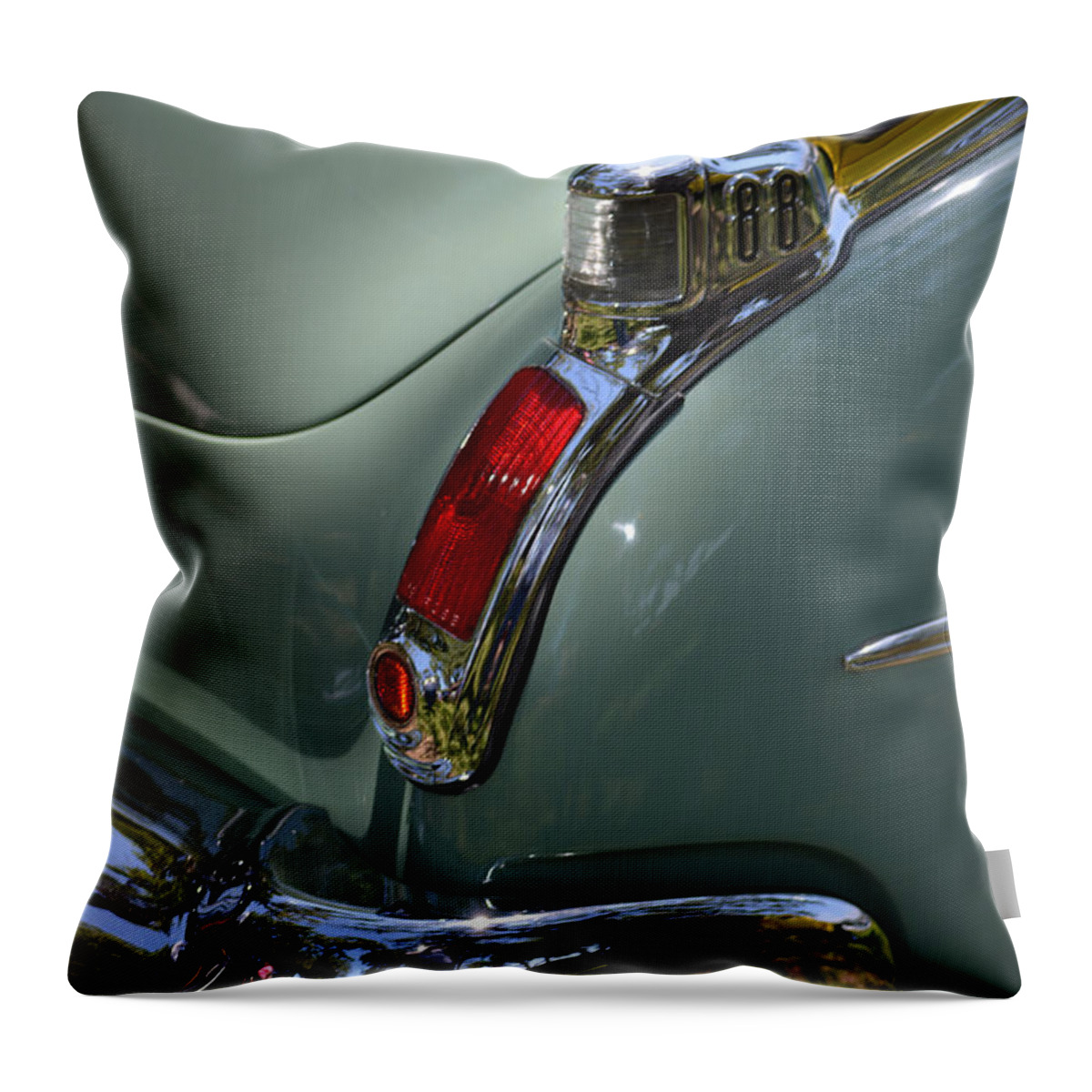 Olds Throw Pillow featuring the photograph Oldsmobile 88 by Gale Cochran-Smith