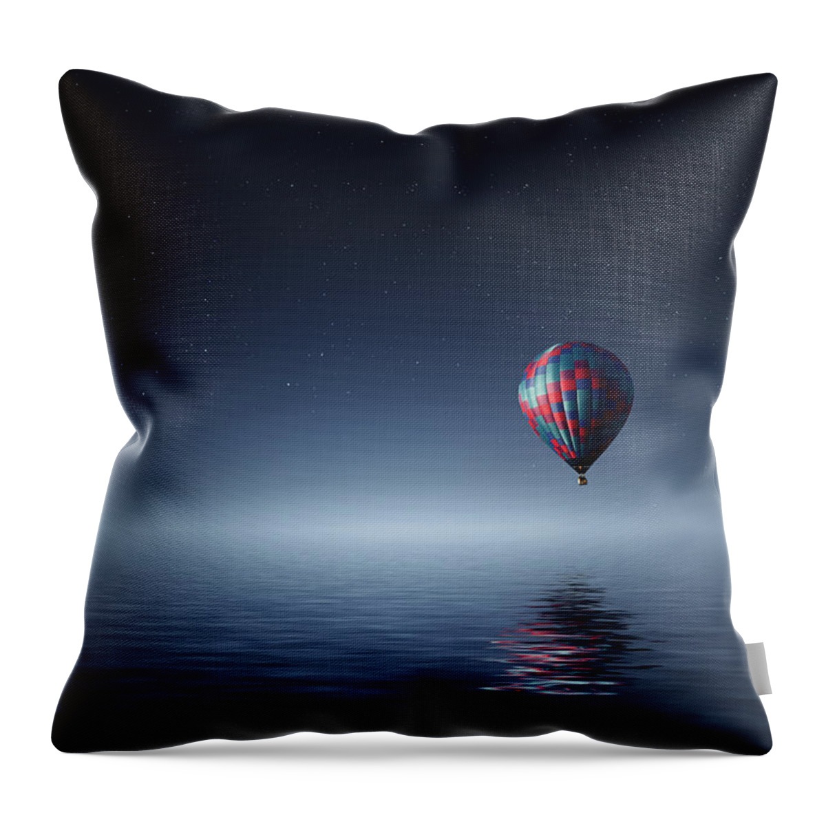 Above Throw Pillow featuring the photograph One by Bess Hamiti
