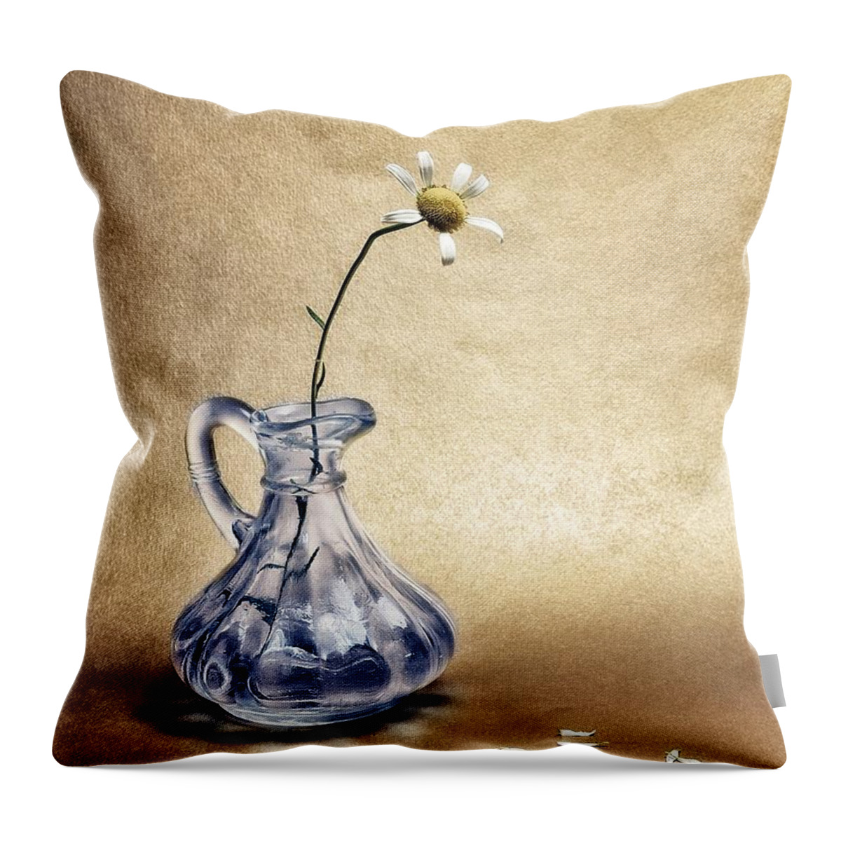 Flow Throw Pillow featuring the photograph Only The Strong Survive by Mark Fuller