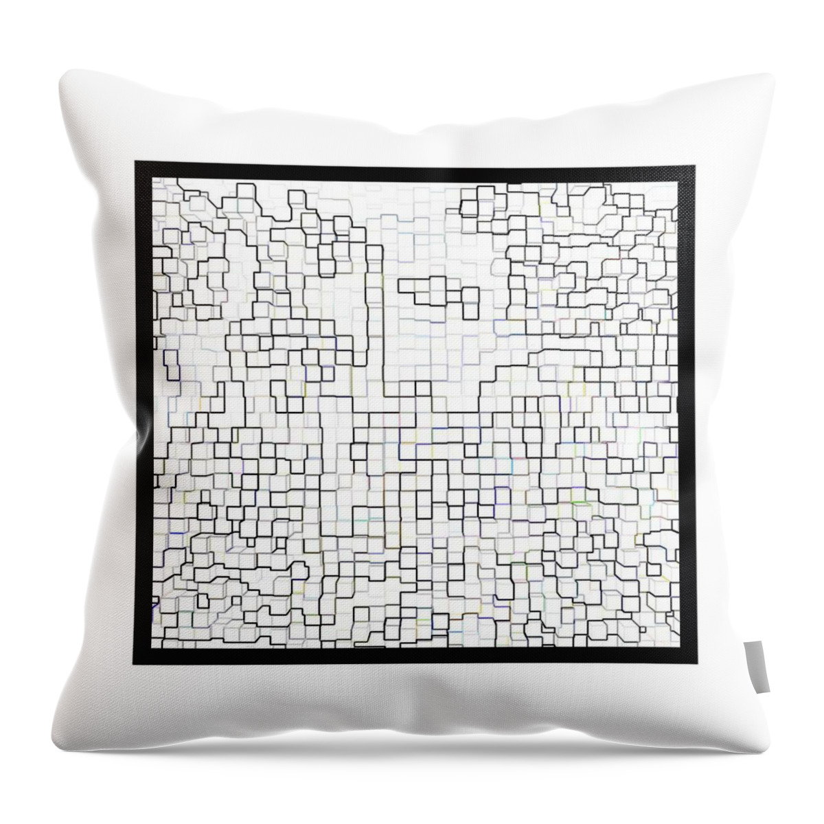 Abstracts Throw Pillow featuring the photograph Osmosis by Bruce IORIO