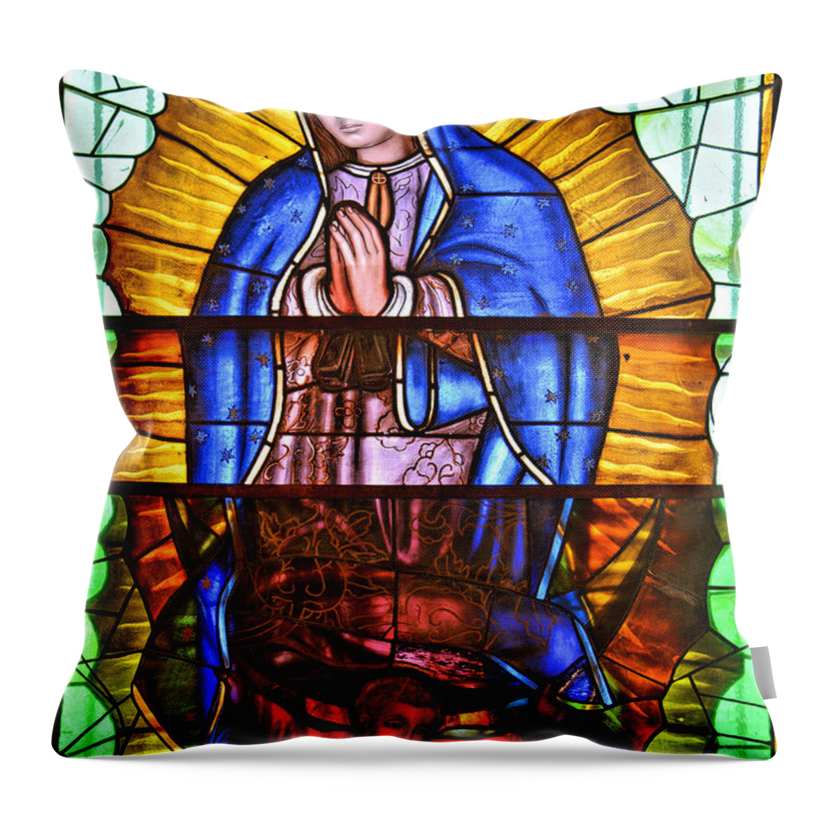 Catedral Nuestra Senora De La Paz Throw Pillow featuring the photograph Our Lady of Peace by Alexandra Till