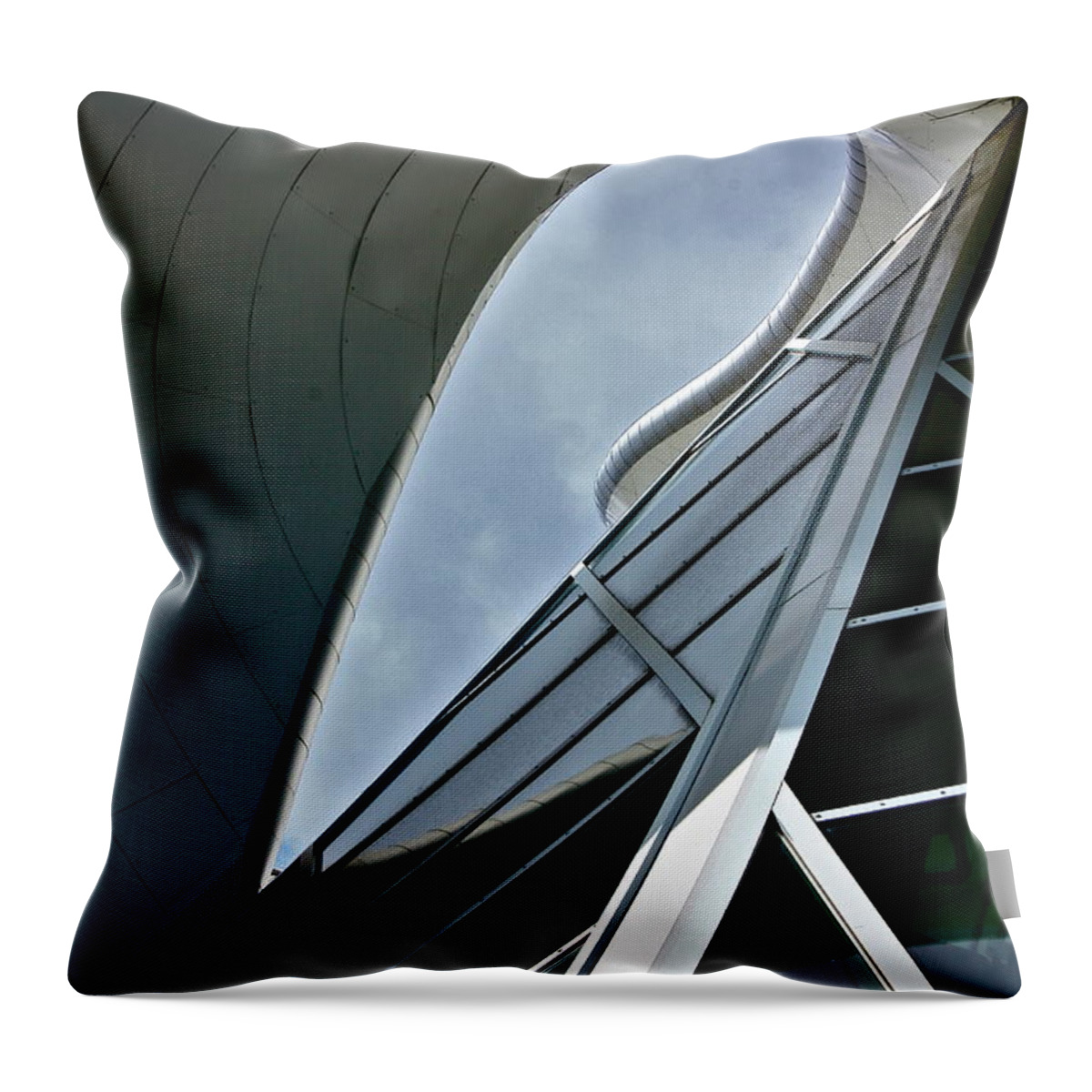 Art Throw Pillow featuring the photograph Outer Space by Linda Bianic
