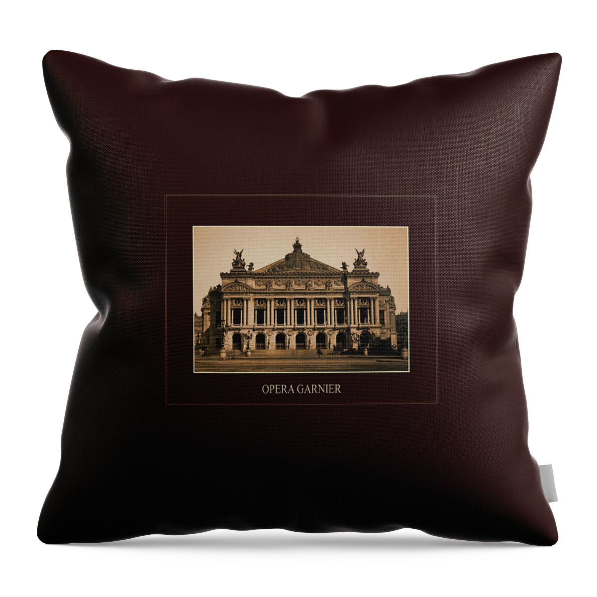 Paris Throw Pillow featuring the photograph Paris Landmarks 1 by Andrew Fare