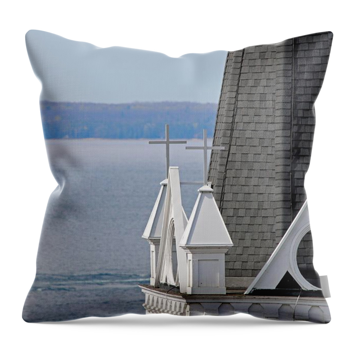 Church Throw Pillow featuring the photograph Peace by Jackson Pearson