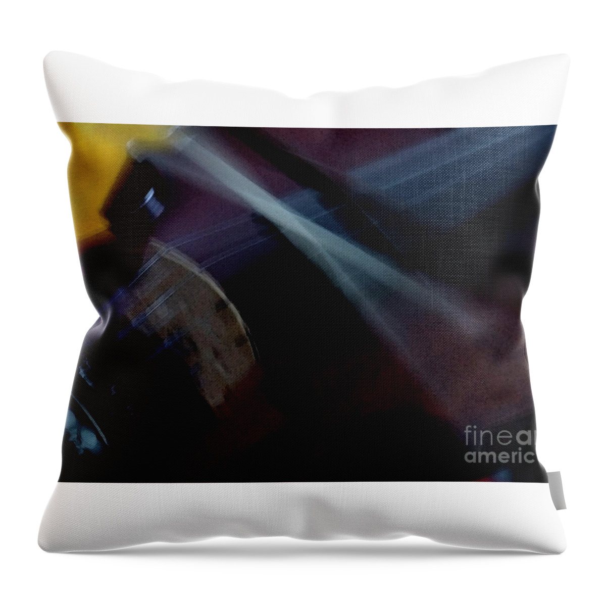 Violin Throw Pillow featuring the photograph Phoebe's Violin by Linda Shafer