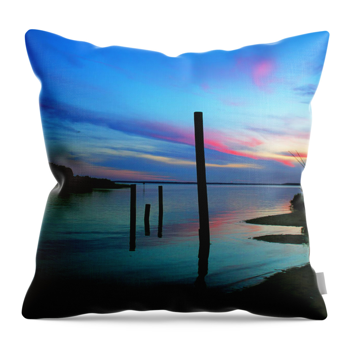 Pillars Of Time Throw Pillow featuring the photograph Pillars of Time by Ola Allen