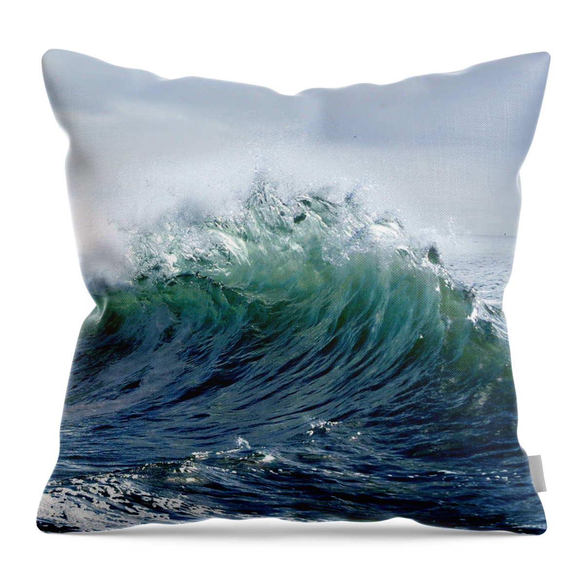 L.a. Harbor Throw Pillow featuring the photograph P O P by Joe Schofield
