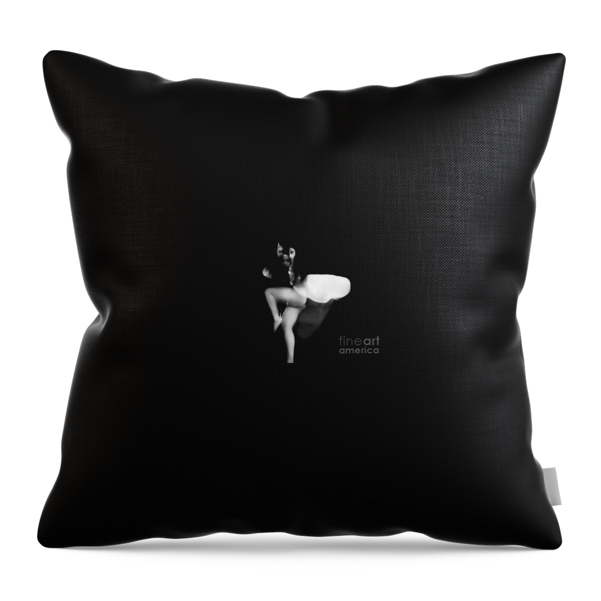  Throw Pillow featuring the photograph Predator by Jessica S
