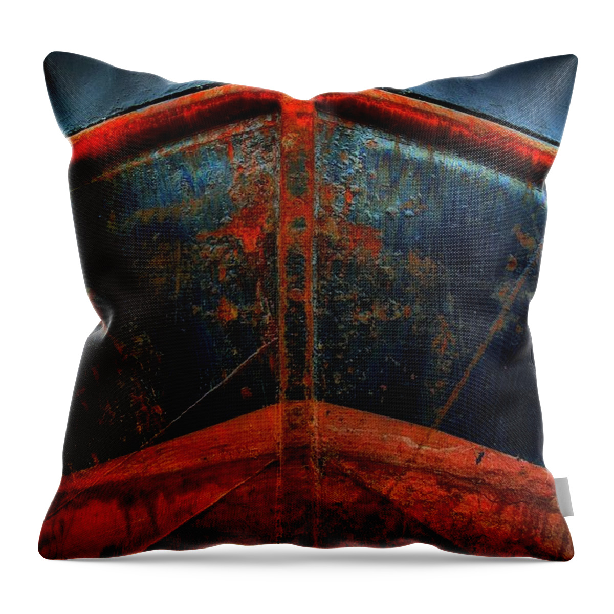 Abstract Throw Pillow featuring the photograph Prowess - Limited Edition by Lauren Leigh Hunter Fine Art Photography