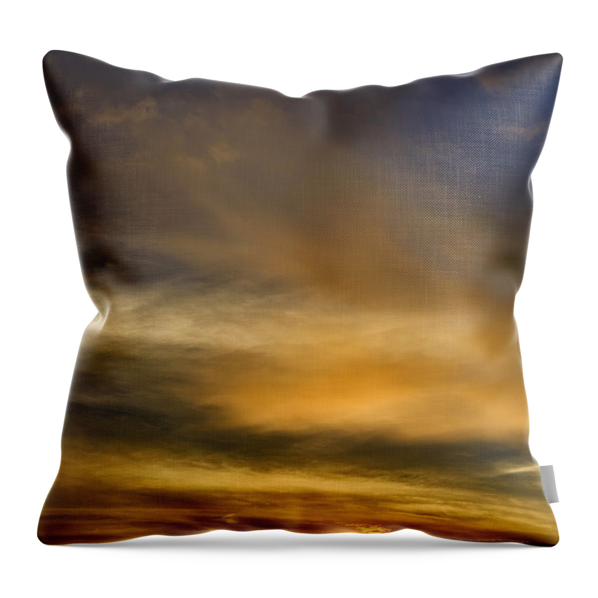 Pygmy Goat Throw Pillow featuring the photograph Pygmy Sunrise by Thomas R Fletcher