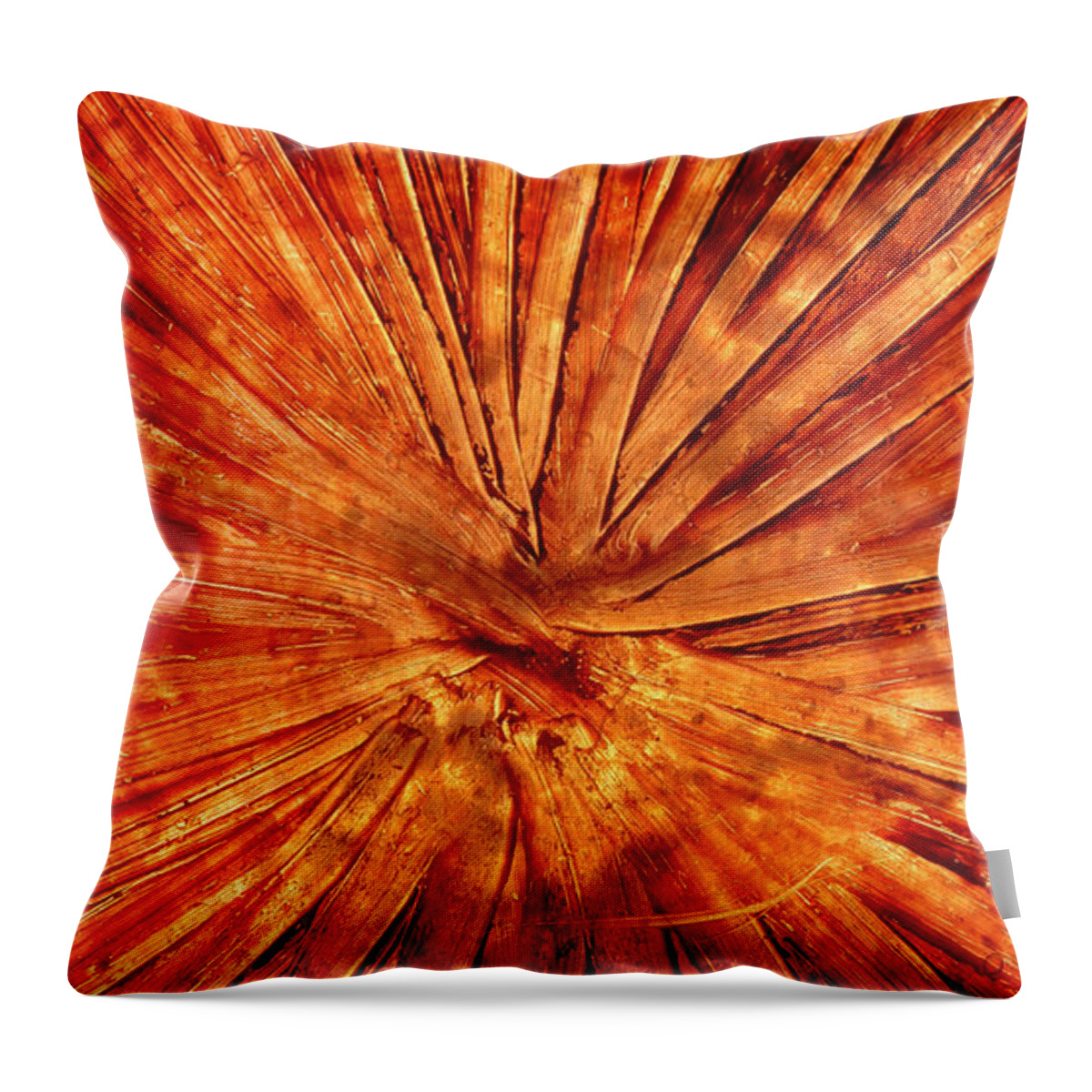 Radiance Throw Pillow featuring the mixed media Radiance by Sami Tiainen